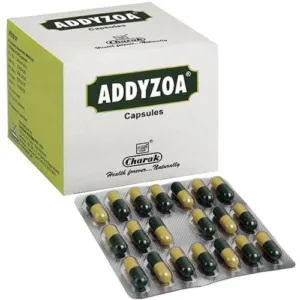 Charak Addyzoa Capsule, Addyzoa Capsule uses, male fertility supplement, sperm count improvement, sperm motility supplement, Ayurvedic fertility capsule, male reproductive health, semen quality improvement, fertility support capsule, Charak Addyzoa benefits, Ayurvedic male wellness supplement