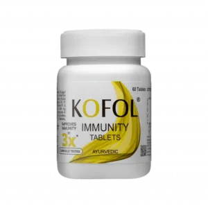 Charak Ayurvedic Kofol Immunity Tablet, Kofol Immunity Tablet uses, Ayurvedic immunity booster, herbal immunity tablet, respiratory health supplement, throat health tablet, immune support supplement, Tulsi Guduchi tablet, Ayurvedic wellness tablet, immunity support medicine, Charak immunity tablet, herbal respiratory support