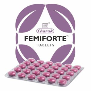 Charak Femiforte Tablet, Femiforte Tablet uses, women's health tablet, hormonal balance supplement, reproductive health tablet, menstrual wellness supplement, Ayurvedic women's health, female vitality tablet, uterine health support, women's wellness supplement, Ayurvedic reproductive health, female health support