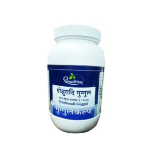 Dhootapapeshwar Gokshuradi Guggul, Gokshuradi Guggul benefits, Ayurvedic urinary health tablet, kidney support Ayurvedic medicine, Gokshura supplement, reproductive wellness tablet, urinary tract support Ayurvedic formulation, Guggulu tablet, Dhootapapeshwar Gokshuradi Guggul uses, Ayurvedic wellness supplement