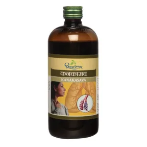 Dhootapapeshwar Kanakasava, Kanakasava benefits, Ayurvedic respiratory tonic, lung wellness Ayurvedic medicine, throat comfort supplement, Vasaka Pippali formulation, respiratory support Asava, immunity support Ayurvedic tonic, Dhootapapeshwar Kanakasava uses, Ayurvedic respiratory health supplement