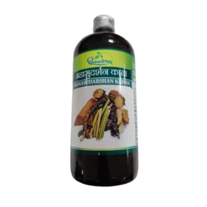 Dhootapapeshwar Mahasudarshan Kadha, Mahasudarshan Kadha benefits, Ayurvedic immunity support, herbal detox Kadha, digestive wellness Ayurvedic medicine, Guduchi Neem formulation, seasonal wellness supplement, Ayurvedic herbal decoction, Dhootapapeshwar Mahasudarshan Kadha uses, immunity and wellness support
