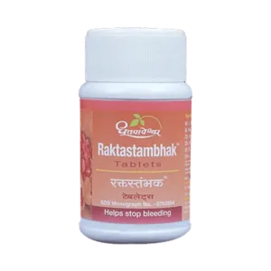 Dhootapapeshwar Raktastambhak Tablet, Raktastambhak Tablet benefits, Ayurvedic vascular support tablet, tissue wellness supplement, Nagakesara tablet, Lodhra Ayurvedic formulation, circulation support Ayurvedic medicine, Ayurvedic wellness tablet, Dhootapapeshwar Raktastambhak uses, traditional Ayurvedic formulation