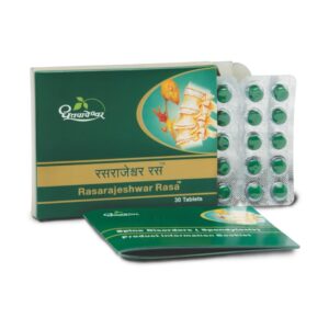 Dhootapapeshwar Rasarajeshwar Rasa, Rasarajeshwar Rasa benefits, Ayurvedic Rasayana tablet, nervous system support medicine, strength and stamina supplement, Swarna Bhasma tablet, Ayurvedic vitality formulation, muscle wellness Ayurvedic medicine, Dhootapapeshwar Rasarajeshwar Rasa uses, Ayurvedic rejuvenation tablet