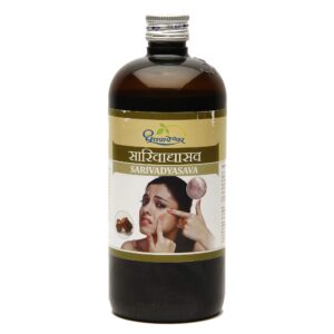 Dhootapapeshwar Sarivadyasava, Sarivadyasava benefits, Ayurvedic skin health tonic, blood purification Ayurvedic medicine, Sariva Asava, Manjistha skin support, urinary wellness supplement, Pitta balance Ayurvedic formulation, Dhootapapeshwar Sarivadyasava uses, Ayurvedic fermented health tonic