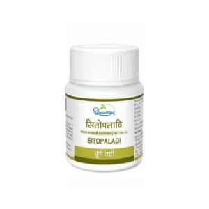 Dhootapapeshwar Sitopaladi Choorna Vati, Sitopaladi Vati benefits, Ayurvedic respiratory tablet, throat comfort Ayurvedic medicine, immunity support tablet, healthy breathing supplement, Kapha balance Ayurvedic formulation, Sitopaladi tablet uses, Dhootapapeshwar respiratory wellness tablet, Ayurvedic immunity supplement