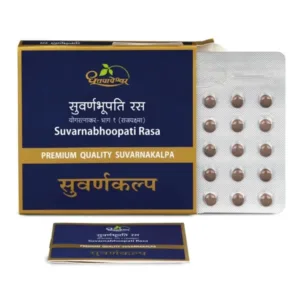 Dhootapapeshwar Suvarnabhoopati Ras Premium Quality Tablet, Suvarnabhoopati Ras, Premium Suvarnakalpa Tablet, Ayurvedic Immunity Support, Vitality Support Ayurvedic Medicine, Respiratory Wellness Formula, Suvarna Bhasma Ayurvedic Product, Rasayana Wellness Supplement, Ojas Support Medicine, Dhootapapeshwar Suvarnabhoopati Ras Uses, Respiratory Health Support Formula, Ayurvedic Energy Supplement, Suvarnabhoopati Ras Benefits, Strength and Endurance Support, Traditional Ayurvedic Medicine, Dhootapapeshwar Products, Dhatu Nourishment Formula, Classical Ayurvedic Rasashastra Medicine, Wellness Support Supplement, Ayurvedic Health Supplement.