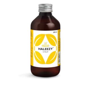 Haleezy Syrup, Charak Haleezy Syrup, Ayurvedic respiratory syrup, breathing support syrup, throat comfort syrup, herbal respiratory tonic, airway health syrup, bronchial wellness syrup, respiratory health supplement, Tulsi syrup, Ayurvedic throat care, respiratory wellness tonic
