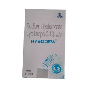 Hysodew 0.1% Eye Drop, Hysodew Eye Drop, Sodium Hyaluronate 0.1% Eye Drop, Artificial Tears, Dry Eye Relief Drops, Lubricating Eye Drops, Eye Moisturizing Drops, Dry Eye Syndrome Treatment, Eye Irritation Relief, Burning Eyes Treatment, Sodium Hyaluronate Eye Drops, Hysodew Uses, Hysodew Benefits, Ophthalmic Lubricant, Artificial Tear Solution, Alkem Laboratories Products, Eye Hydration Drops, Dry Eye Medicine, Lubricant Eye Drops India, Sodium Hyaluronate Ophthalmic Solution.