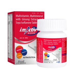 IM Activ Women Tablet, IM Activ Women Tablet benefits, women's multivitamin tablet, multivitamin for women, immunity booster tablet for women, women's health supplement, Ginseng tablet for women, Soy Isoflavones supplement, Lycopene multivitamin tablet, women's energy supplement, hormonal balance supplement, women's wellness tablet, Leeford multivitamin, daily nutrition tablet for women.