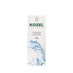 Kozel Skin Rejuvenating Face Wash Gel, Kozel Face Wash Gel, skin rejuvenating face wash, facial cleansing gel, oil control face wash, refreshing face wash, daily face cleanser, skincare face wash gel, Oziel Kozel Face Wash, face wash for healthy skin