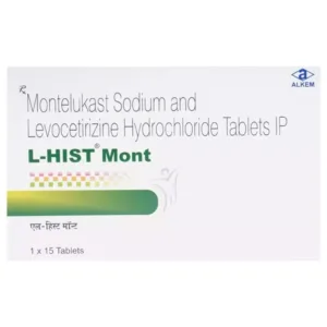 L-Hist Mont Tablet, L Hist Mont Tablet, Levocetirizine Montelukast Tablet, Levocetirizine Tablet, Montelukast Tablet, Anti Allergy Tablet, Allergic Rhinitis Medicine, Seasonal Allergy Medicine, Runny Nose Medicine, Sneezing Relief Tablet, Nasal Congestion Medicine, Allergy Relief Tablet, Montelukast Uses, Levocetirizine Uses, L-Hist Mont Uses, L-Hist Mont Benefits, Asthma Support Medicine, Alkem Laboratories Products, Prescription Allergy Medicine, Allergy Tablet India.