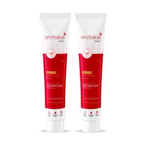 Leeford Spotsrub Skin Cream, Spotsrub Cream uses, dark spot removal cream, pigmentation cream, acne marks removal cream, Kojic Acid cream, Vitamin C skin cream, skin brightening cream, blemish removal cream, hyperpigmentation treatment cream, dark spot corrector cream, glowing skin cream, Spotsrub dark spot cream, skin tone improvement cream.