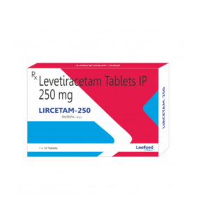 Lircetam 250mg Tablet, Lircetam 250 uses, Levetiracetam 250 mg Tablet, epilepsy medicine, seizure treatment tablet, anticonvulsant medicine, antiepileptic drug, seizure control medicine, generalized seizure treatment, partial seizure medicine, Levetiracetam tablet uses, neurological medicine, prescription epilepsy medicine, seizure prevention tablet.