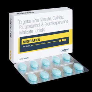 Migrafen Tablet, Migrafen uses, migraine medicine, migraine relief tablet, headache treatment medicine, Ergotamine Caffeine Tablet, migraine pain relief, anti migraine medicine, nausea and vomiting in migraine treatment, migraine headache tablet, prescription migraine medicine, severe headache treatment, migraine attack relief medicine, migraine symptom control tablet.