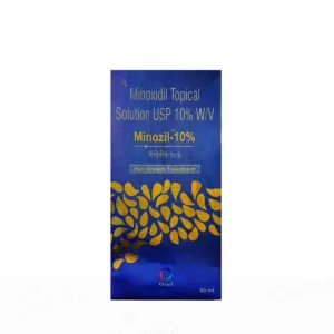 Minozil 10% Topical Solution, Minoxidil 10% solution, hair regrowth treatment, hair loss solution, androgenetic alopecia treatment, Minoxidil hair growth solution, scalp hair regrowth treatment, Oziel Minozil 10%, hair thinning treatment, Minoxidil topical solution