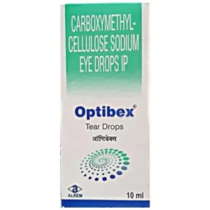 Optibex Tear Eye Drop, Optibex Tear Drops, Lubricating Eye Drop, Artificial Tears Eye Drops, Dry Eye Relief Drops, Eye Lubricant, Moisturizing Eye Drops, Eye Dryness Treatment, Burning Eyes Relief, Eye Irritation Drops, Carboxymethylcellulose Eye Drops, Dry Eye Syndrome Treatment, Optibex Tear Uses, Optibex Tear Benefits, Sterile Eye Drops, Ophthalmic Lubricant, Alkem Laboratories Products, Eye Moisturizer Drops, Tear Substitute Eye Drops, Dry Eye Care.