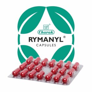 Rymanyl Capsule, Charak Rymanyl Capsule, respiratory health capsule, Ayurvedic lung support, breathing support supplement, bronchial wellness capsule, lung health supplement, respiratory wellness formula, Tulsi respiratory capsule, Ayurvedic respiratory care, herbal lung support, airway health supplement