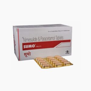 Sumo Tablet, Sumo Tablet Uses, Sumo Tablet Benefits, Nimesulide Paracetamol Tablet, Pain Relief Tablet, Anti-inflammatory Medicine, Fever Relief Tablet, Musculoskeletal Pain Medicine, Dental Pain Relief Tablet, Postoperative Pain Medicine, Sports Injury Medicine, Nimesulide Tablet, Paracetamol Combination Tablet, Prescription Painkiller, NSAID Tablet, Alkem Laboratories Products, Pain and Fever Medicine, Short-Term Pain Relief Tablet, Analgesic Tablet, Anti-inflammatory Pain Relief Medicine.