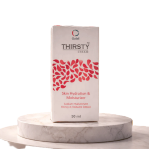 THIRSTY Cream, THIRSTY Cream benefits, moisturizing cream, hydrating cream for dry skin, skin nourishment cream, moisturizer for rough skin, daily moisturizing cream, skin hydration cream, Oziel THIRSTY Cream, cream for soft and healthy skin