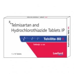 Telvilite H 80 Tablet, Telvilite H 80 uses, Telmisartan 80 mg Hydrochlorothiazide 12.5 mg Tablet, hypertension medicine, high blood pressure tablet, BP control medicine, antihypertensive tablet, heart health medicine, stroke prevention medicine, cardiovascular protection tablet, diuretic blood pressure medicine, Telmisartan H tablet uses, prescription BP medicine, blood pressure management tablet.
