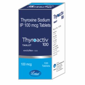 Thyroactiv 100 Tablet, Thyroactiv 100 benefits, thyroid health supplement, thyroid support tablet, metabolism support supplement, hormonal balance tablet, thyroid wellness supplement, energy booster tablet, fatigue relief supplement, Leeford Thyroactiv 100, thyroid nutrition tablet, metabolism booster supplement, thyroid care tablet, wellness supplement for thyroid health.
