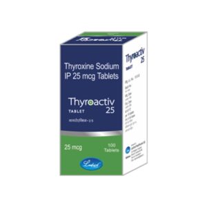 Thyroactiv 25 Tablet, Thyroactiv Tablet benefits, thyroid health supplement, thyroid support tablet, metabolism support supplement, hormonal balance tablet, energy booster supplement, thyroid wellness tablet, fatigue relief supplement, thyroid nutrition tablet, Leeford Thyroactiv 25, metabolism booster tablet, thyroid care supplement, nutritional supplement for thyroid health.