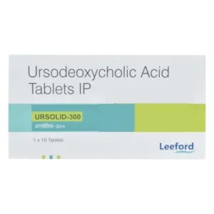 Ursolid 300mg Tablet, Ursolid 300 uses, Ursodeoxycholic Acid 300 mg Tablet, UDCA tablet, gallstone treatment medicine, liver health medicine, primary biliary cholangitis treatment, cholestatic liver disease medicine, bile flow support tablet, fatty liver medicine, Ursodeoxycholic Acid uses, prescription liver medicine, gallbladder health tablet, liver support medicine.