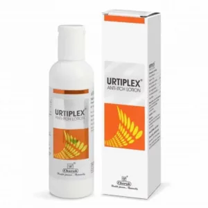 Urtiplex Anti-Itch Lotion, Charak Urtiplex Lotion, anti itch lotion, Ayurvedic anti itch lotion, itching relief lotion, skin irritation lotion, herbal skin care lotion, cooling skin lotion, itchy skin treatment, Ayurvedic skin lotion, skin soothing lotion, Charak skin care
