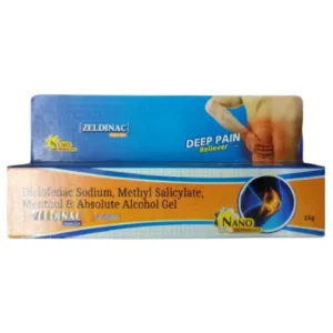 Zeldinac Nano Gel, Zeldinac Nano Gel uses, pain relief gel, joint pain gel, muscle pain gel, Diclofenac gel, nano pain relief gel, back pain relief gel, arthritis pain gel, sports injury gel, Leeford Zeldinac Nano Gel, anti inflammatory gel