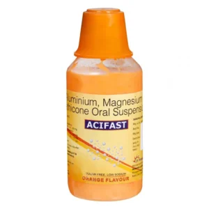 Acifast Syrup 170ml bottle - Aluminium Hydroxide, Magnesium Hydroxide and Dimethicone
