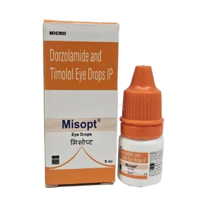Misopt Eye Drop 5ml - Dorzolamide 2% and Timolol 0.5%